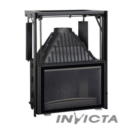 INVICTA 80'LİK GRANDE ANGLE ASANSÖRLÜ DÖKÜM ŞÖMİNE HAZNESİ