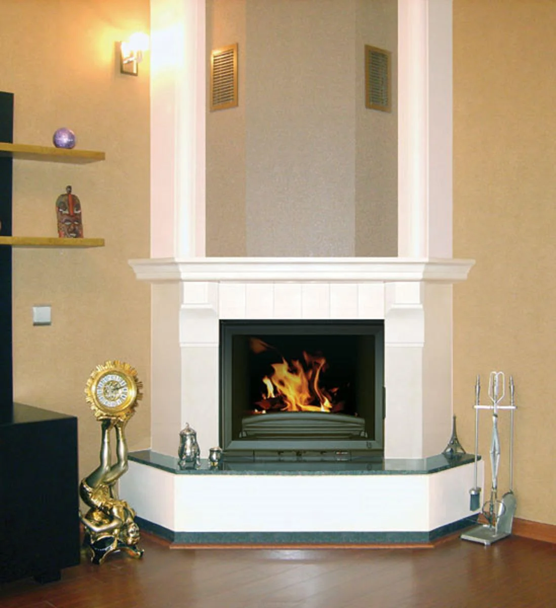 KÖŞE ŞÖMİNE MODELİ 5